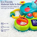 HOLA Baby Toys 3-in-1 Musical Elephant Piano Learning Toy 6-18 Months view 5