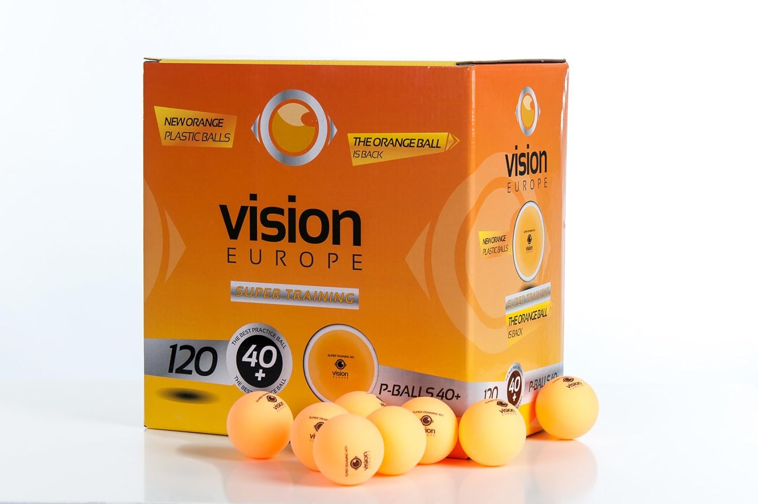 Pelotas De Ping Pong Pelotas de Tenis de Mesa Vision Super Training