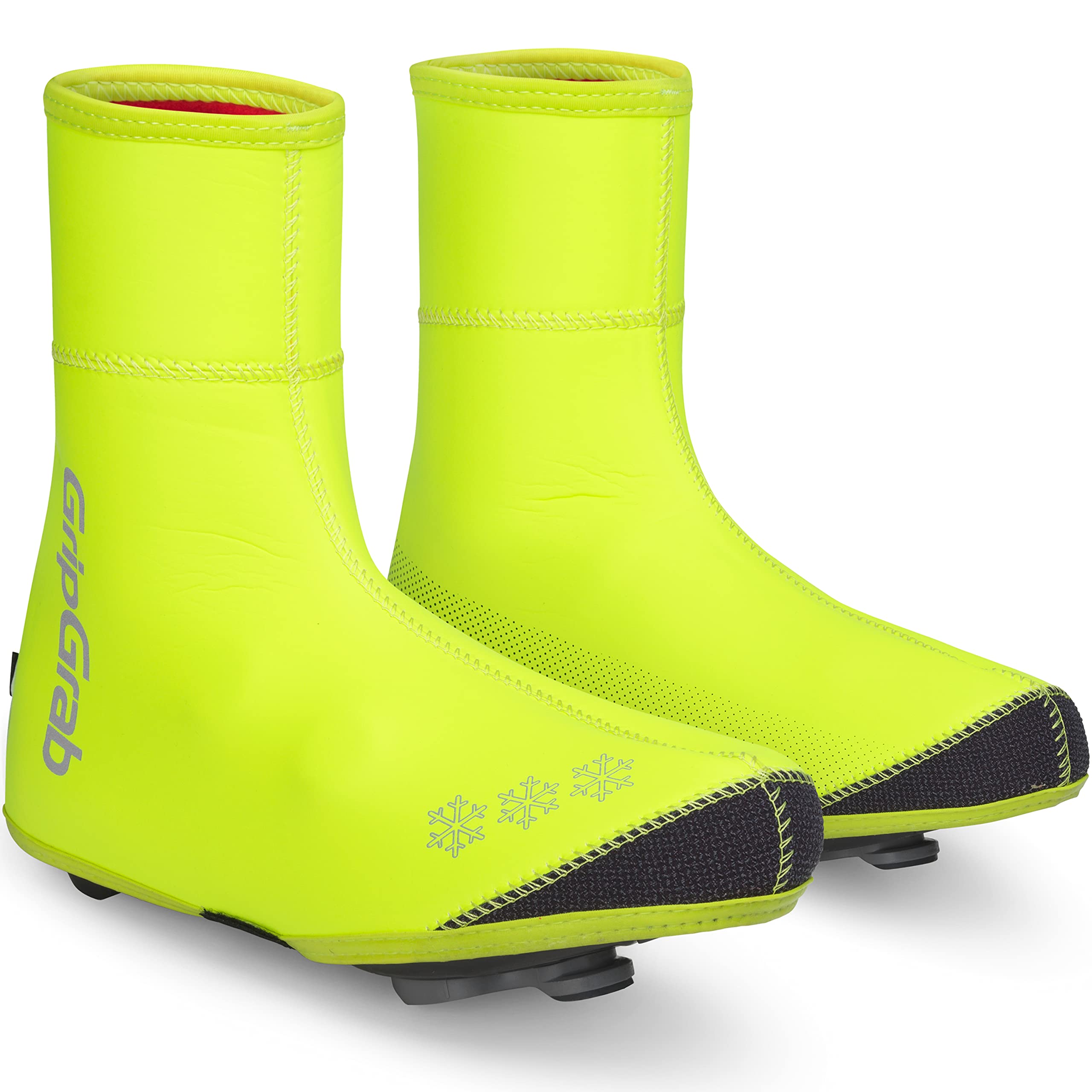 GripGrab Arctic Waterproof Deep Winter Road Bike Overshoes Warm Thermal Fleece Lined Cold Weather Cycling Shoe Covers