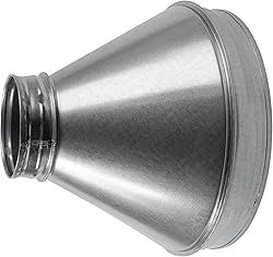 HVAC OV 12"" to 4"" Inch Round Duct Reducer