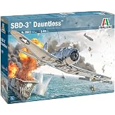 Italeri IT2841 1/48 WW2 USA SBD-3 Dontress Plastic Model