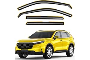 Deejecsun in-Channel Window Rain Guards Fit for 2023 2024 2025 2026 Honda CR-V CRV C-RV Extra Durable Window Deflectors Vent Visors Shades Exterior Car Accessories- 4 pcs