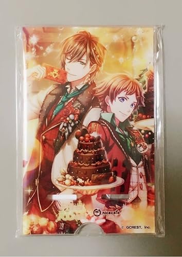 Amazon 夢100 リカ クレト ニコカフェ 限定 Xmasアクリルスマホスタンド 夢王国と眠れる100人の王子様 クリスマス アニメ 萌えグッズ 通販