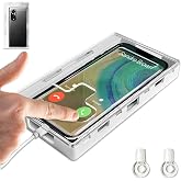 Habit Control The Cell Phone Lock Box with 2 Keys Reduce Screen Time Clear | Portable Cell Phone Jail Box Supports Focused Screen Habits for Kids, Students &amp; Adults - Self-Control Locking Container