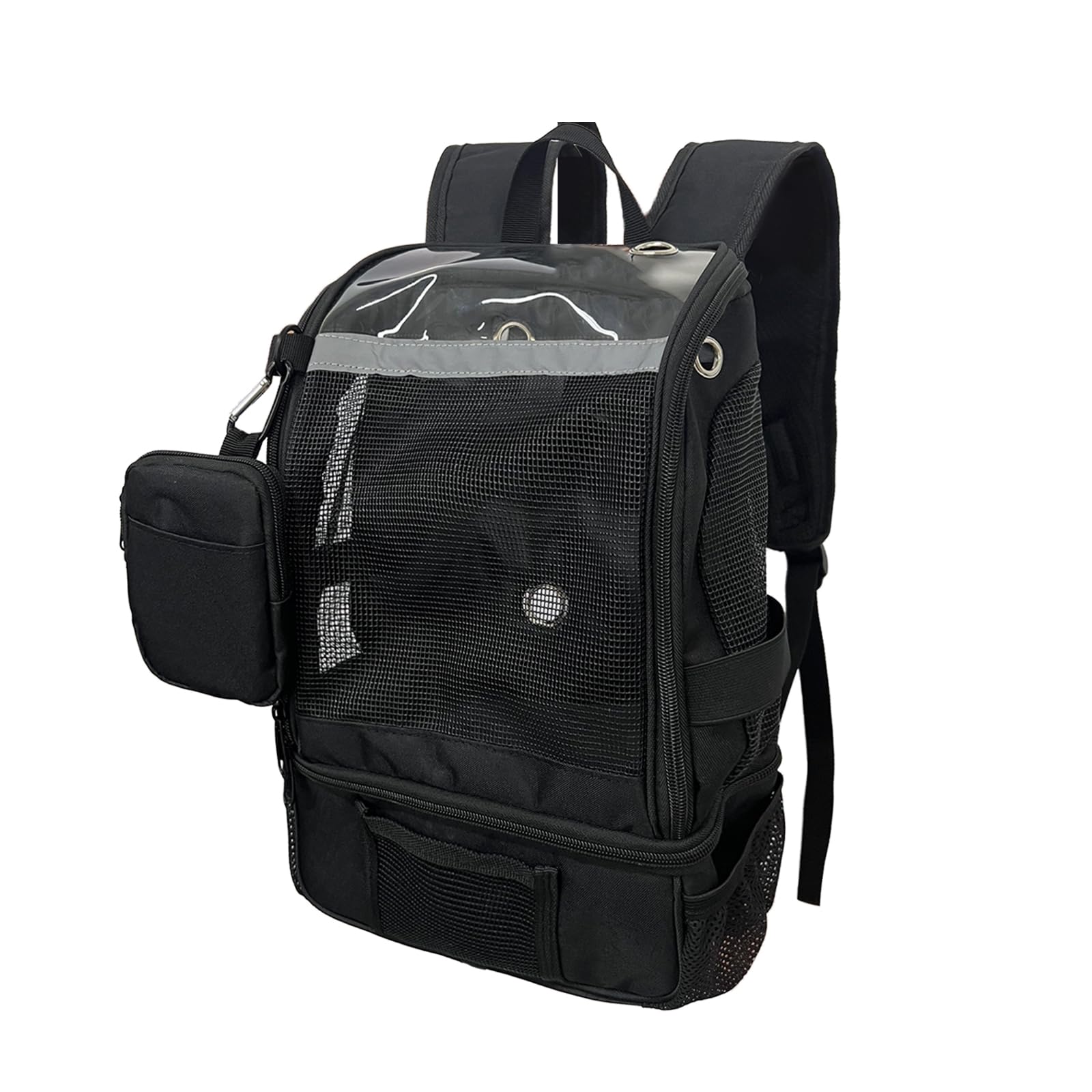 Photo 1 of Oxygen Concentrators Backpack - POC Carrying Bag Compatible with Inogen One G3 & G5, Inogen Rove 6, Portable, with Reflective Strips (Black)