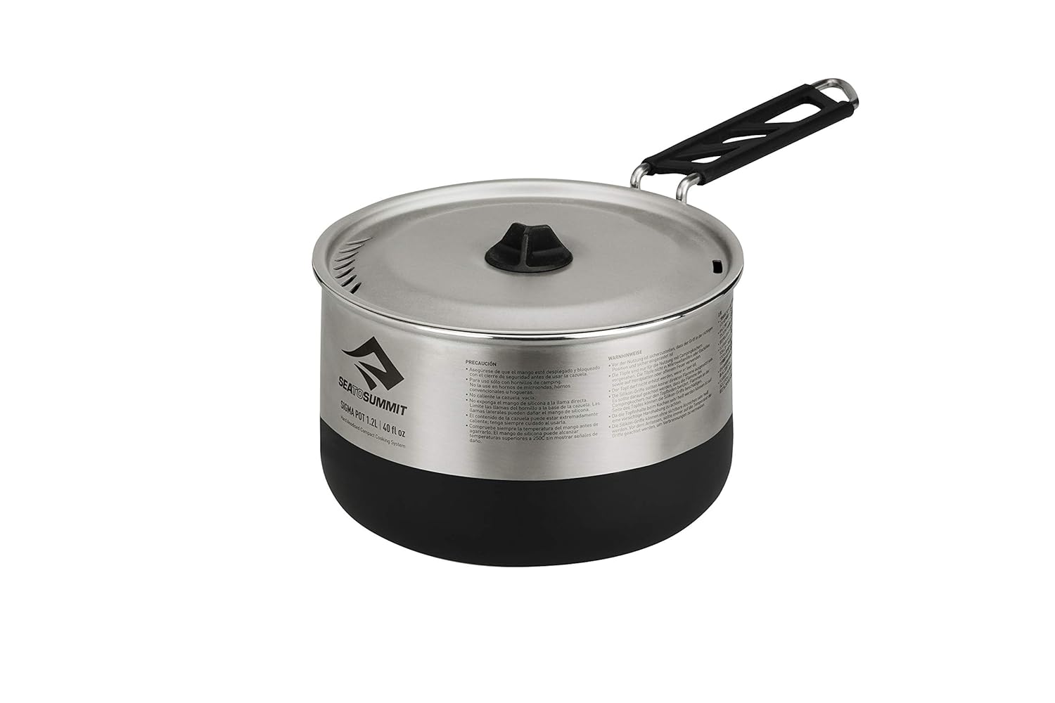 Sea to Summit Sigma Stainless Steel Camping Pot: Sea to ...