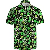 Men's Fun Golf Polo Shirts Golf Funny Short Sleeve Polo Shirt Funny Polo Shirts for Men Slim Fit