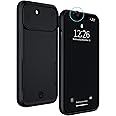Spy-Fy iPhone 13 Case with Camera Covers Front and Rear | Protect Your iPhone and Privacy | 6-Foot Drop Proof | 6,1 Inch | Camera Protection by Valenta. Black