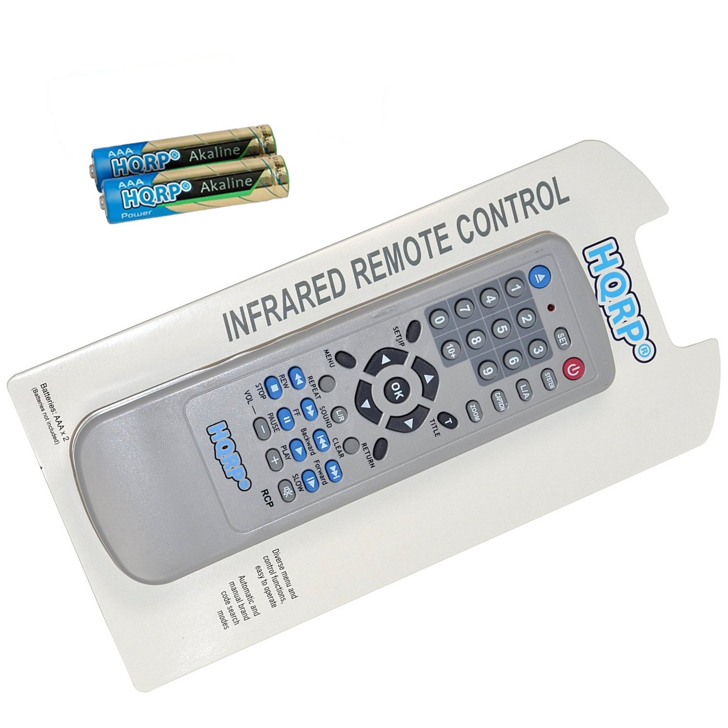 Amazon.com: HQRP Remote Control for Sony DVP-NS305 DVP-NS3100ES DVP-NS315  DVP-NS325 DVP-NS400D DVP-NS415 Blu-ray Disc DVD Player + HQRP Coaster: Home  Audio ...
