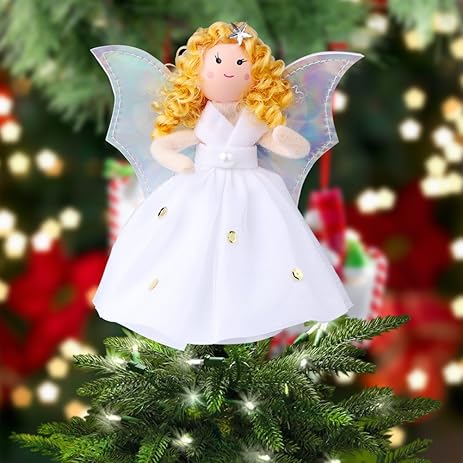 Image result for angel christmas tree small image