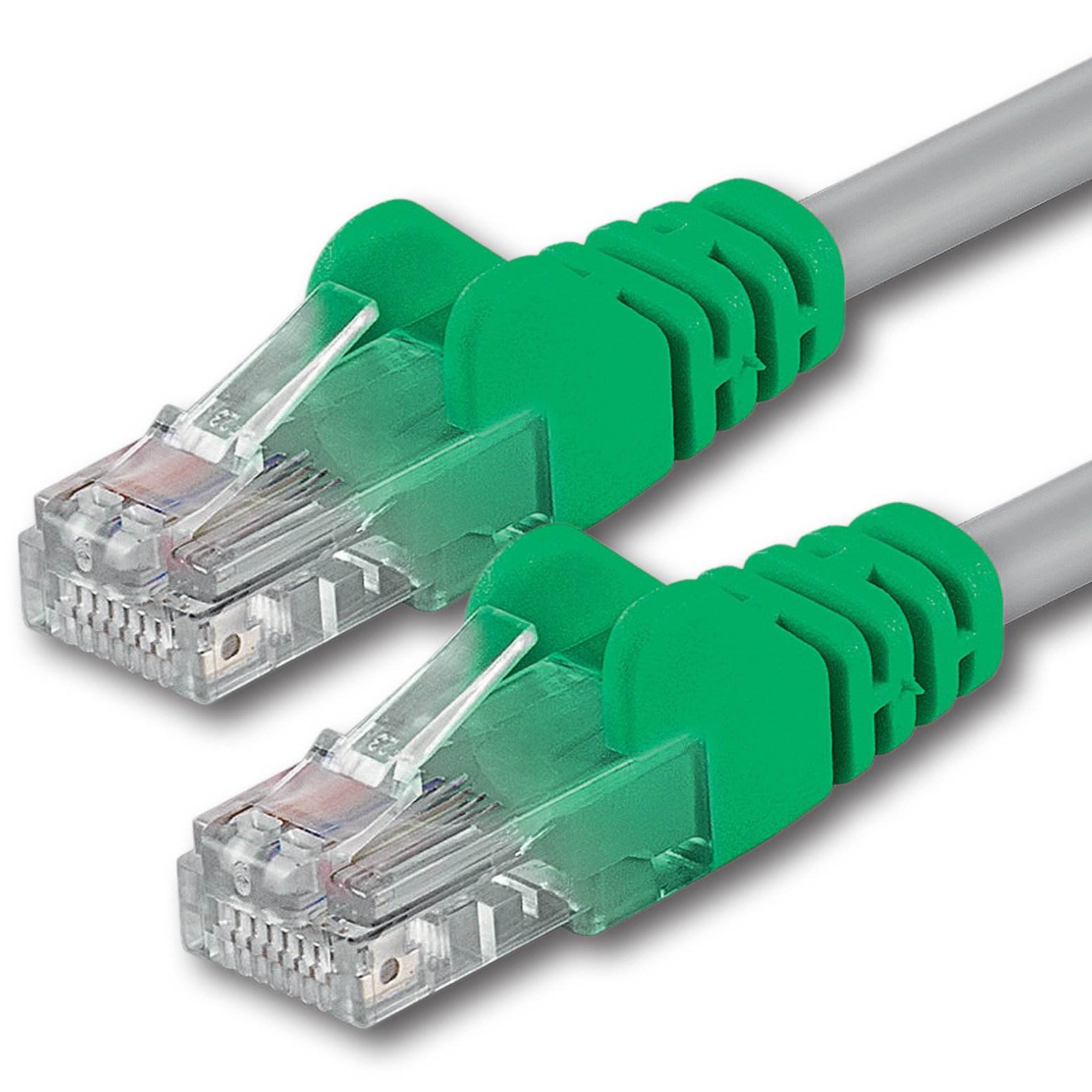 1aTTack.de 2m - Crossover - 1 piece - CAT.6 CAT6 Ethernet LAN network cable 1000 Mbit/s patch cable