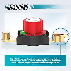 Hilictokt Top Post Battery Disconnect Switch On/Off