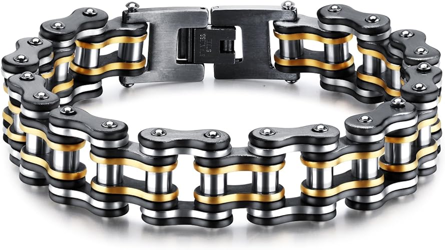 Bracelet acier homme amazon Clearance