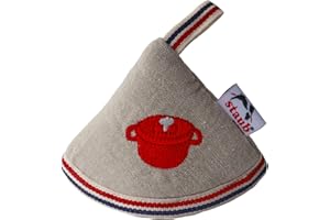Staub Z1033-715 Knob Mittens, Cherry Set of 2, Potholder