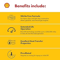 Shell Rotella Nitrite-Free Extended Life ELC