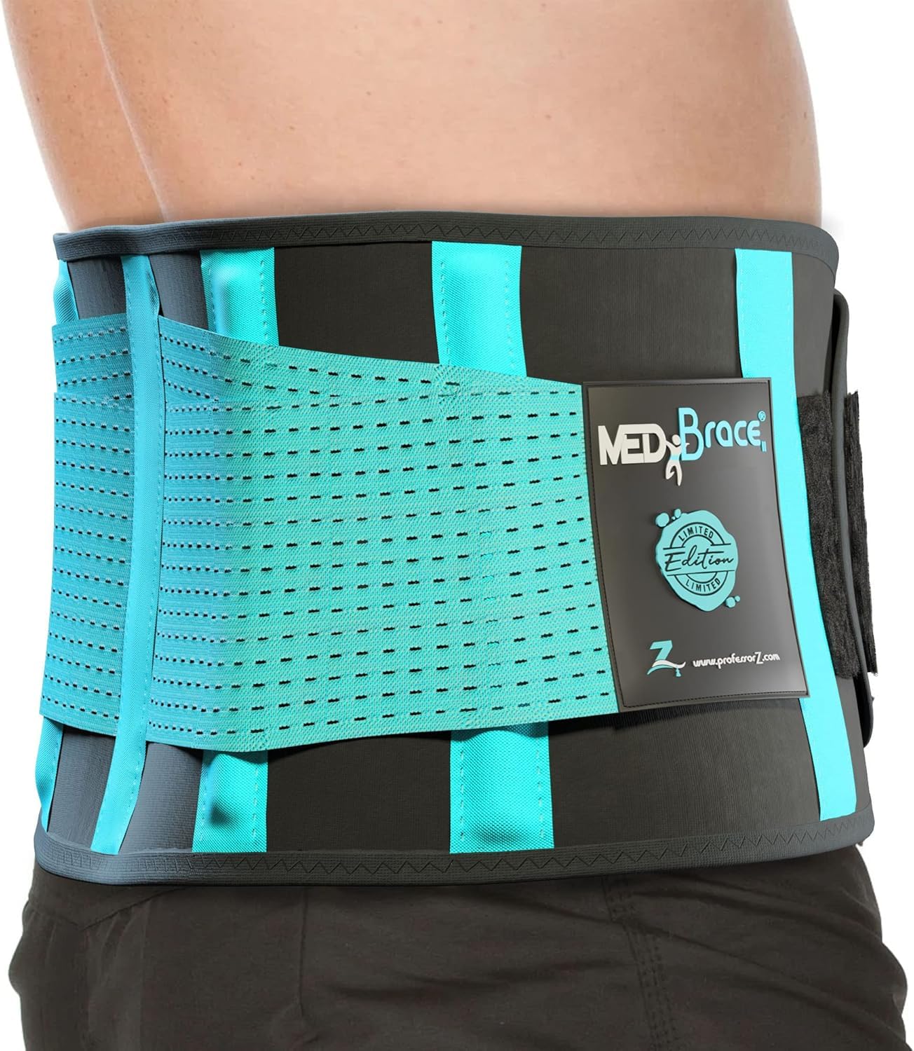 MEDiBrace Back Support Belt Limited Edition Men and Women’s Lower Lumbar Brace for Sciatica Pain Relief