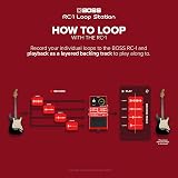Boss RC-1 Loop Station Pedal 12 Minutes Stereo Recording Looper 24-LED view 5