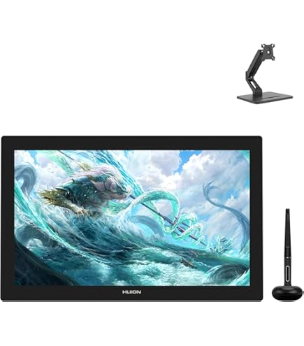 Amazon.com: HUION Kamvas Pro 24 4K UHD Graphics Drawing