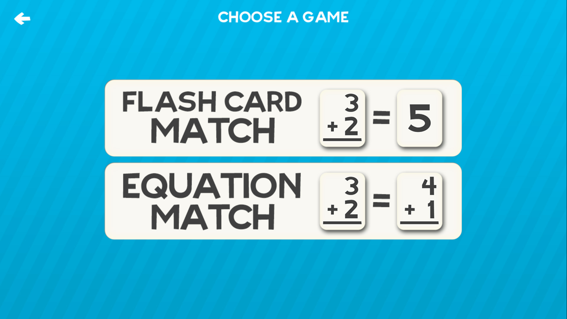 Math Flashcard Match Games for Kids in Elementary School Studying ...