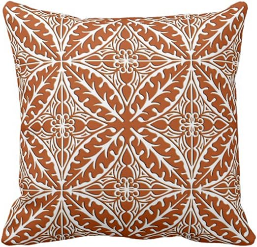 Amazon Com Varyhome Throw Pillow Cover Retro Ceramic Moroccan