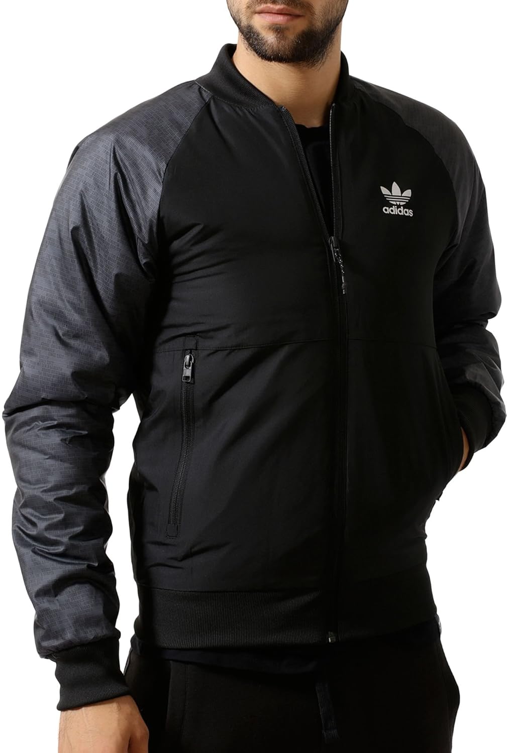 adidas sport luxe bomber jacket