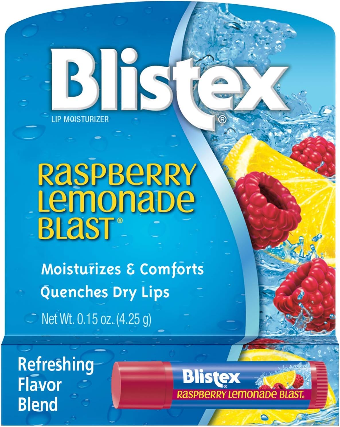 Amazon.com: Blistex Raspberry Lemonade Blast Lip Balm, , 0.15 oz. stick, Pack of 24: Health & Personal Care Amazon.com: Blistex Raspberry Lemonade Blast Lip Balm, , 0.15 oz. stick, Pack of 24: Health & Personal Care