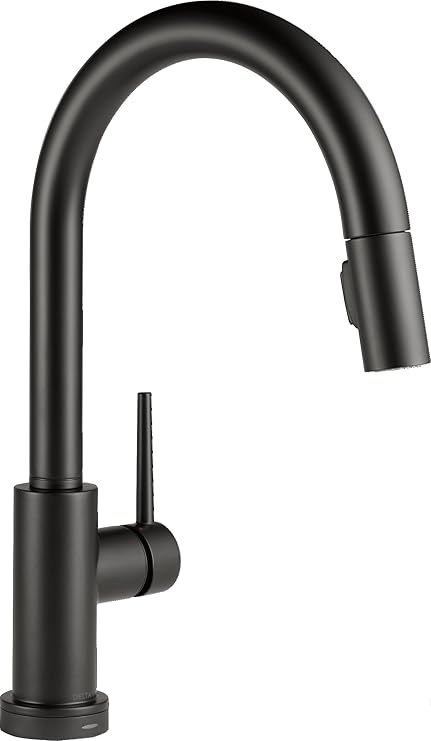 Delta Faucet 9159t Bl Dst Trinsic Single Handle Pull Down Kitchen