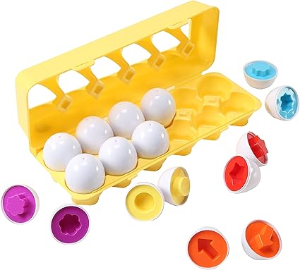 Amazon.com: Dimple Fun Egg Matching Toy 