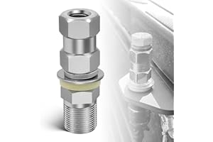 Anina CB Radio Antenna SO-239 Stub Mount Heavy Duty Connector Standard 3/8 X 24 Threaded Suit for 1/2" Mounting Hole