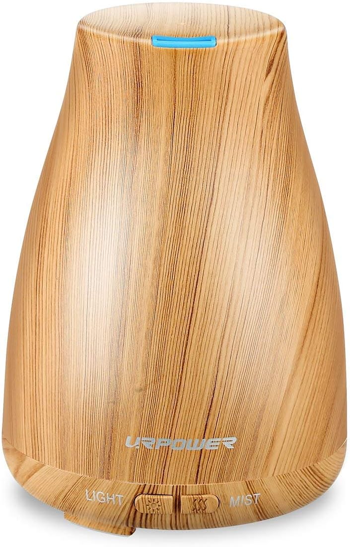 Amazon Com Urpower 2nd Version Essential Oil Diffuser Aroma Essential Oil Cool Mist Humidifier With Adjustable Mist Mode Waterless Auto Shut Off For Home Office Bedroom Living Room Study Yoga Spa Beauty