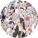 60Pcs Anime Waifu Stickers Hentaii Stickers in