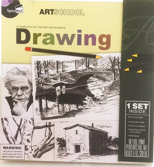 Spice Box Art School Drawing Toys & Games