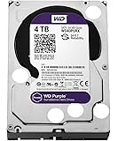 WD Purple 4TB Surveillance Hard Disk Drive - 5400 RPM Class SATA 6 Gb/s 64MB Cache 3.5 Inch - WD40PURX