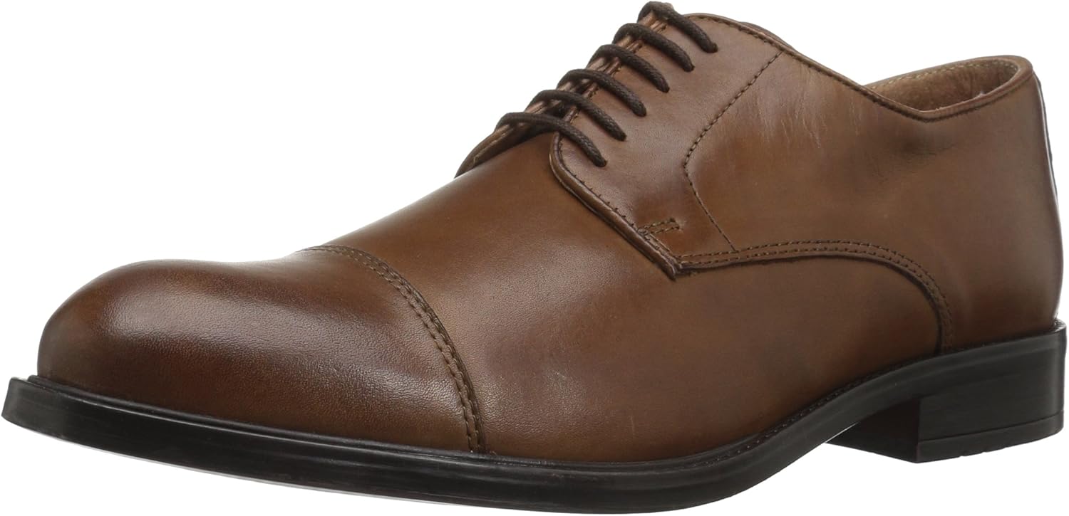 joseph abboud tan plain toe oxfords