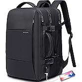 35L Travel Backpack,Flight Approved Carry On Backpack for International Travel Bag, Water Resistant Durable 17-inch Laptop Backpacks,Large Daypack Business Weekender Luggage Backpack for Men Women