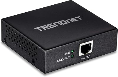 TRENDnet TPE-E100 Gigabit PoE+ Repeater Extender Up to 200m Daisy Chain
