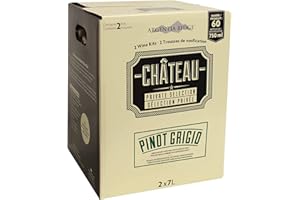 ARGENTIA Ridge - Pinot Grigio - Makes 60 Bottles (45L) Chateau Private Selection Wine Kit