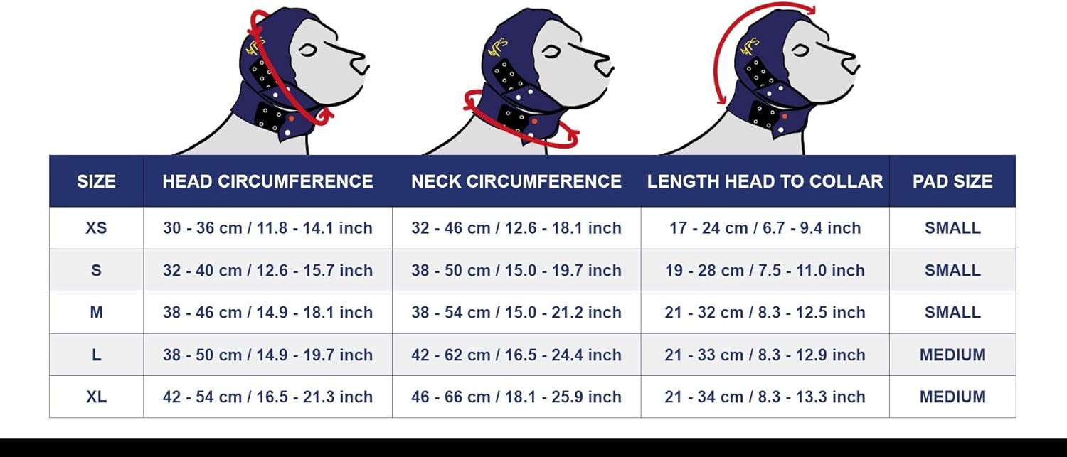 MPS Medical Pet Shirt, Head Cover for Dogs Medium, Blue - Image 4