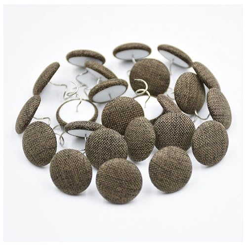 12 Punaises De Rembourrage Uxcell – Torsion, 20mm, Gris Clair Pour Housses De Lit