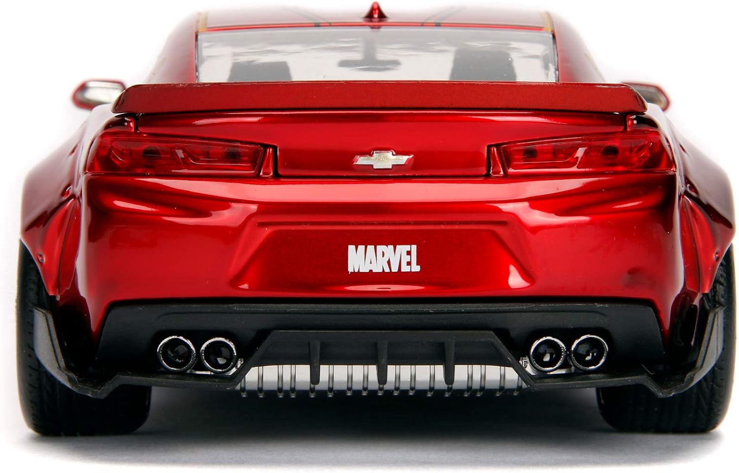 MARVEL IRONMAN 2016 CHEVY CAMARO SS 1:24 SCALE DIE-CAST CAR, Multi-coloured - Image 4