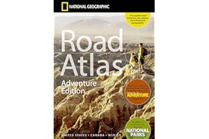 National Geographic Road Atlas 2024: Adventure Edition [United States, Canada, Mexico]