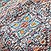 NEWLAKE Quilted Throw Blanket for Bed Couch Sofa, Antique Royal, 60X78 Inch