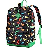 VASCHY Toddler Backpacks Kids, Lightweight Water Resistant Preschool Backpack for Children Boys and Girls w Chest Strap