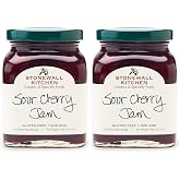 Stonewall Kitchen Sour Cherry Jam, 12.5 Ounces (Pack of 2)
