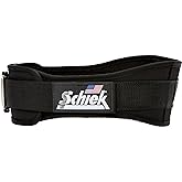 Schiek Sports Model 2004 Nylon 4 3/4" Weight Lifting Belt - Black