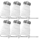 A1FISHER Crab Throw Line 30FT with 1.2OZ Lead Weight Crabbing Kit | 30FT/9.14M Length, 1.2 oz Lead Weight, Cotton Hand Line, Blue Crab Traps, Crab Trap Line, Pier Dock Crabbing Equipment