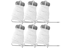 A1FISHER Crab Throw Line Length 30FT/9.14M with 4OZ Lead Weight Crab Trap Line Kit 3PCS/6PCS