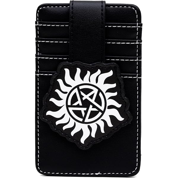 Buckle-Down Supernatural 'Join The Hunt' Hinge Wallet For Women - Dean, Sam & Castiel Design