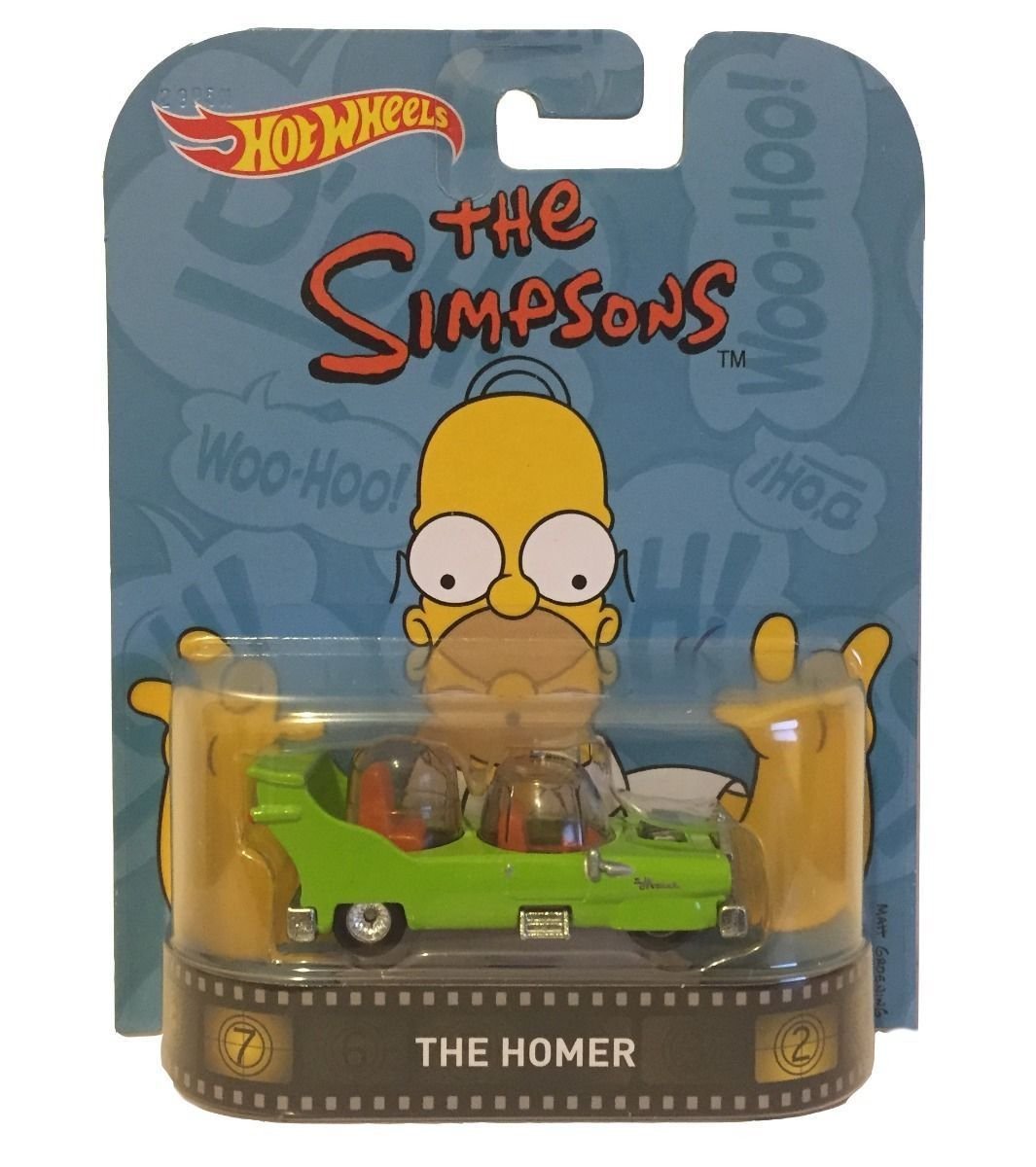 hotwheels the simpsons the homer car 1.64 scale model Amazon.co.uk