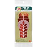 Scotch-Brite Harvest Pop Up Kitchen Sponges, 3 Pack | Unique Compressed Kitchen Sponge for Cleaning Gently, Autumn Pattern Dish Sponge that Expands in Water, 3 Scrubbing Sponges